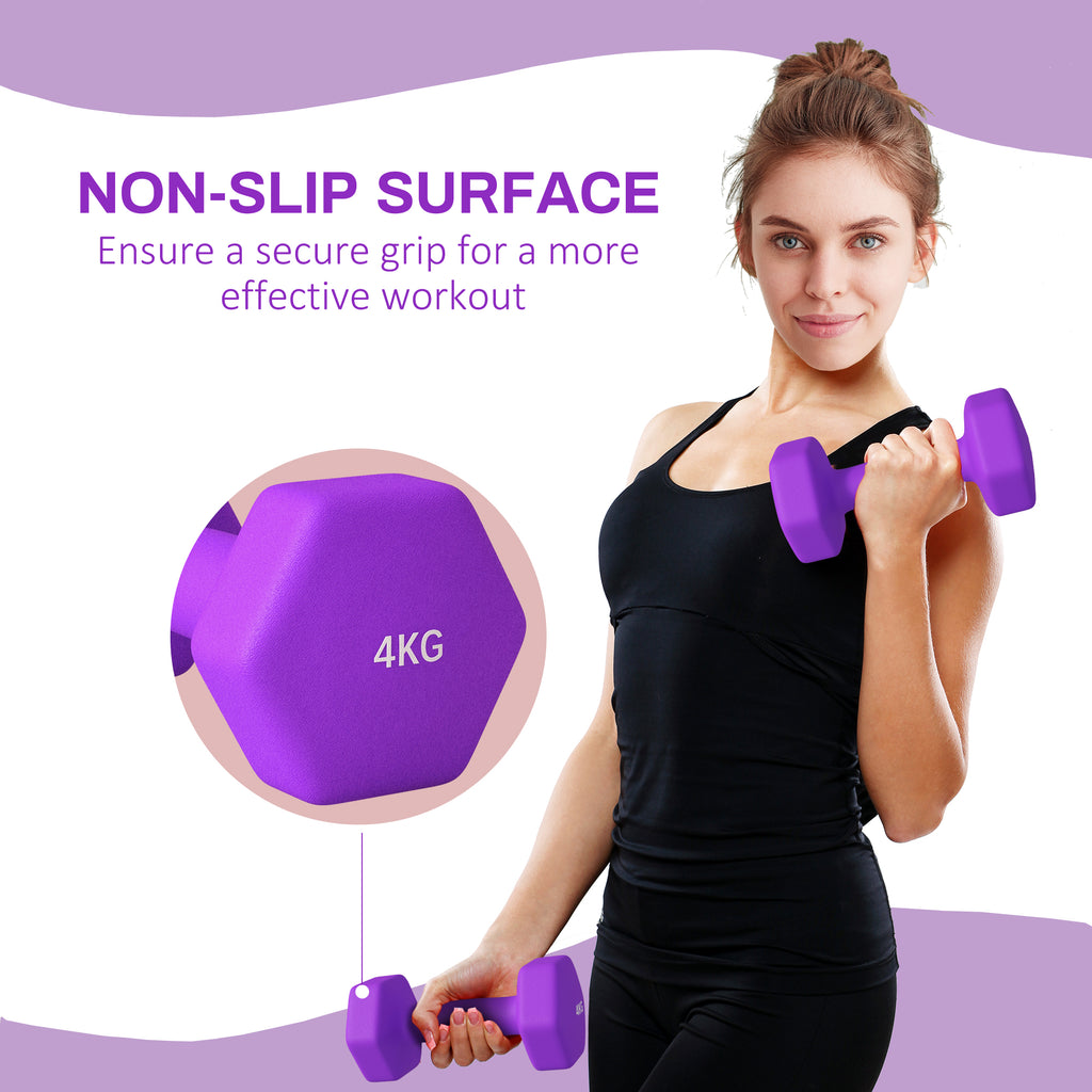 Dumbbells, Hexagonal Weights Pair