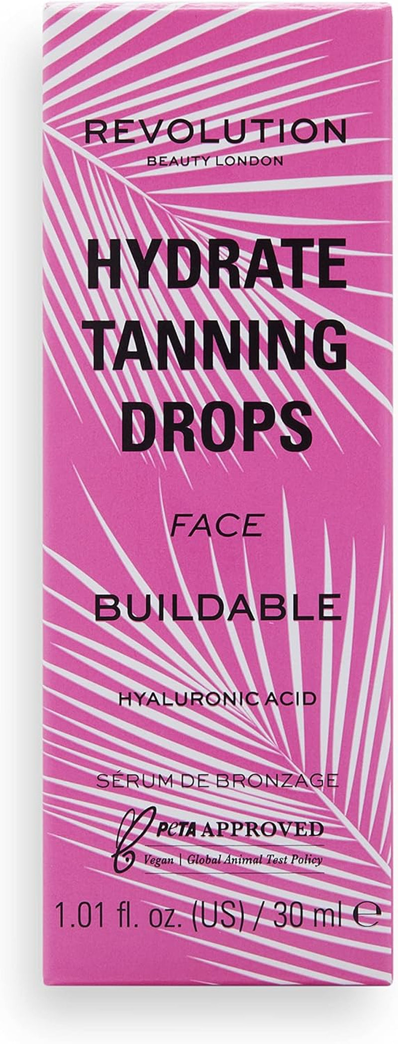Beauty, Buildable Face Tanning Drops, Self Fake Tan, 50Ml