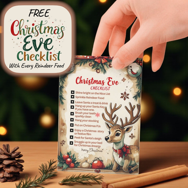 Magic REINDEER FOOD Magical CHRISTMAS EVE DUST Kids Activity SANTA Tradition ECO