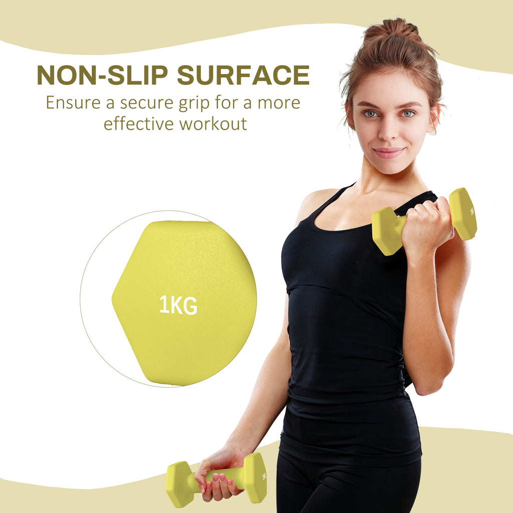 Dumbbells, Hexagonal Weights Pair