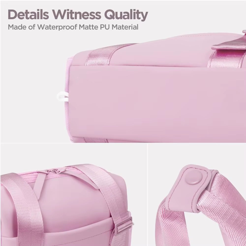 Gym Bag Waterproof Sports Fitness Bag Large Capacity Handbag Tote Duffle Bag Nylon Multifunctional Storage Bag Women Travel