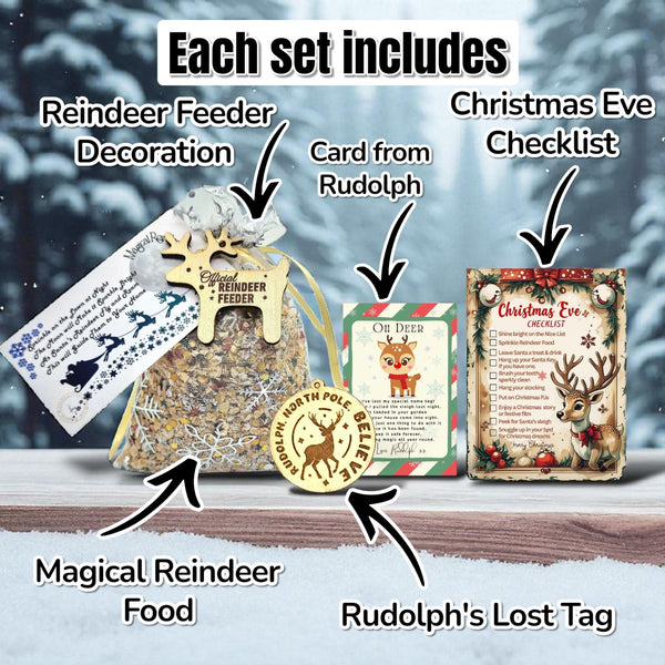 Magic REINDEER FOOD Magical CHRISTMAS EVE DUST Kids Activity SANTA Tradition ECO