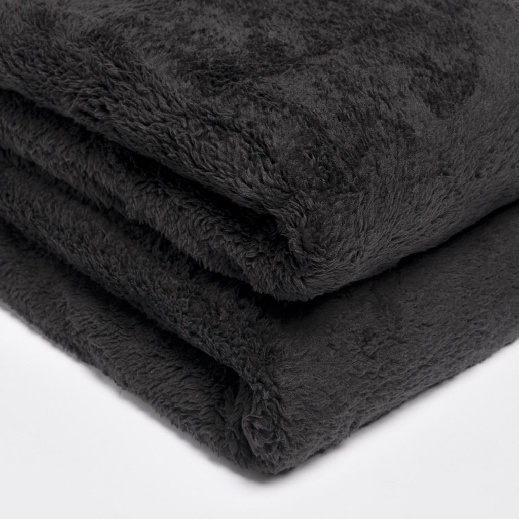Brentfords Teddy Fleece Bear Blanket Large Throw over Bed Plush Soft Bedspread