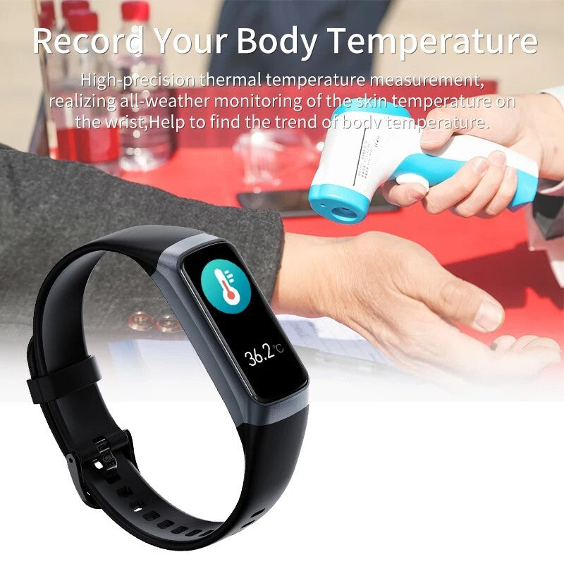 Fitness Watch - Heart Rate/Blood Pressure/Oxyge