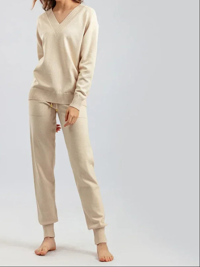 Autumn Winter Harem Pants Casual Women'S Tracksuit Sweater Two Piece Sets Womens Outifits Pullover 2 Piece Sets Womens Outfits