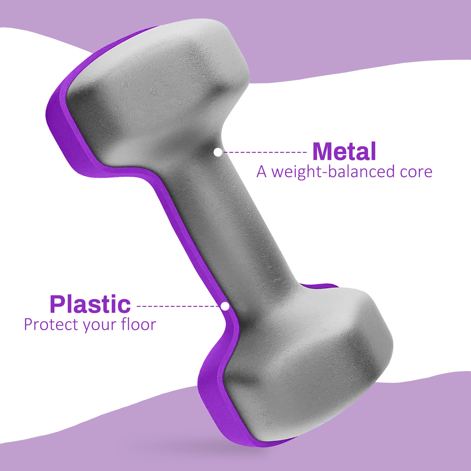 Dumbbells, Hexagonal Weights Pair