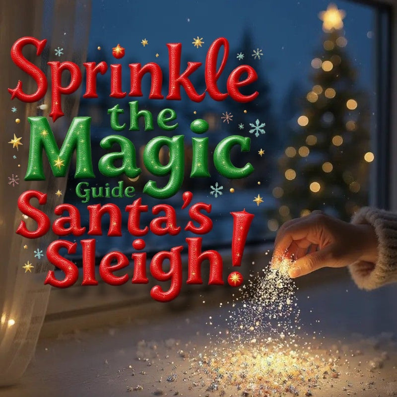 Magic REINDEER FOOD Magical CHRISTMAS EVE DUST Kids Activity SANTA Tradition ECO