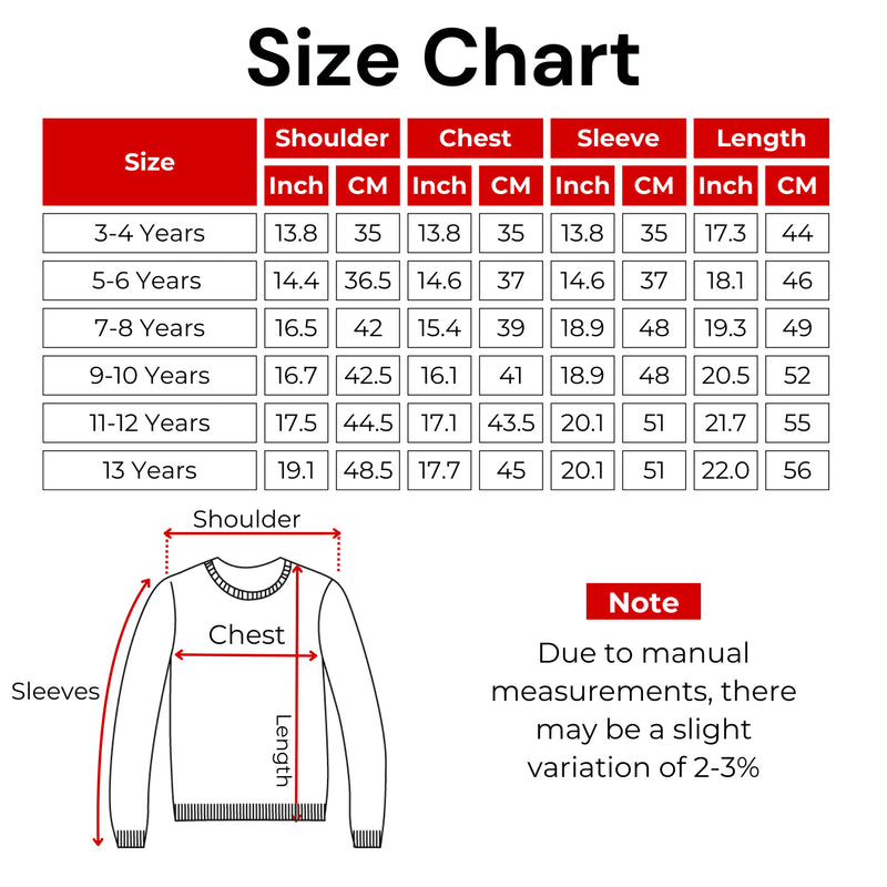 Kids Snowflake Reindeer Christmas Jumper Girls Boys Knitted Winter Xmas Sweater