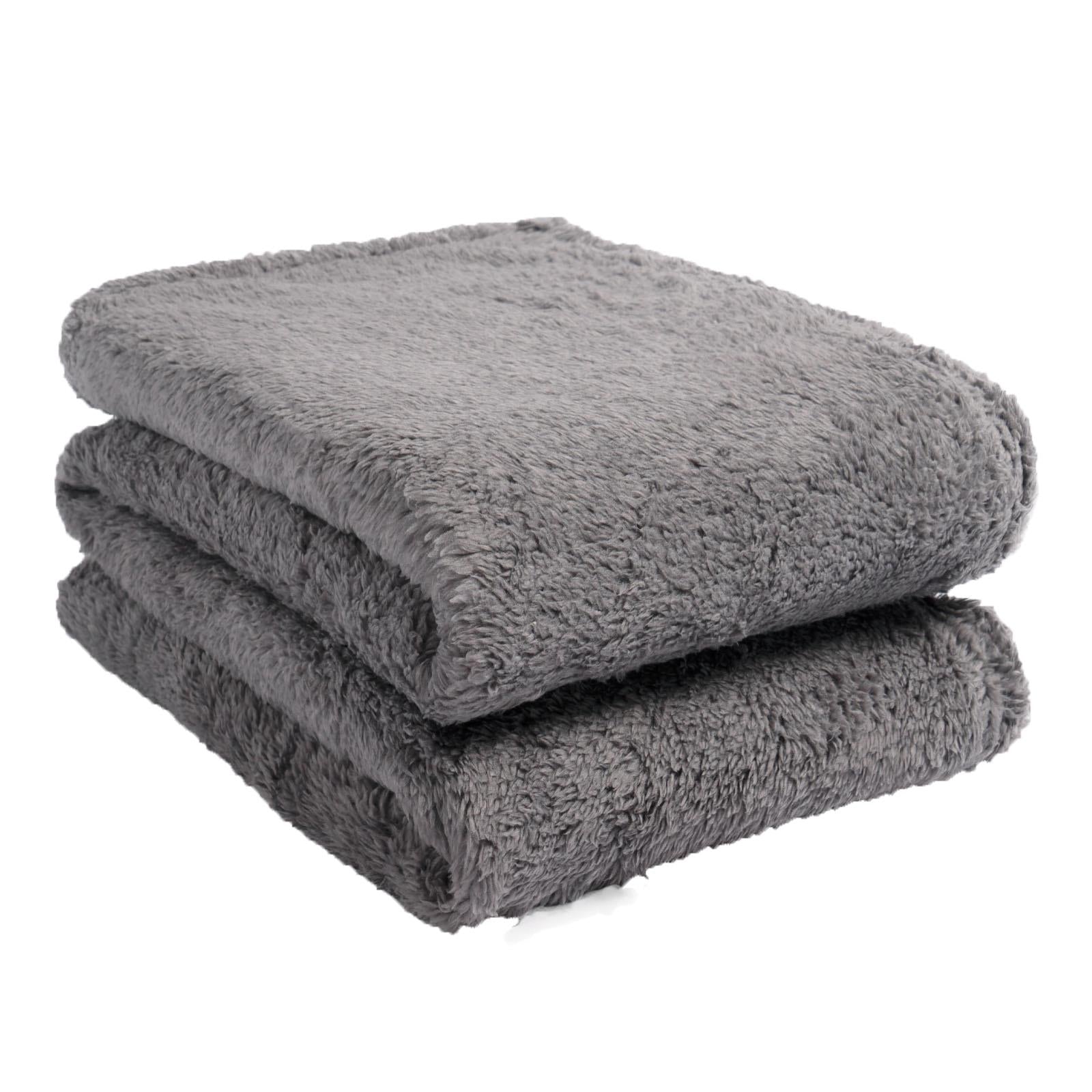 Brentfords Teddy Fleece Bear Blanket Large Throw over Bed Plush Soft Bedspread
