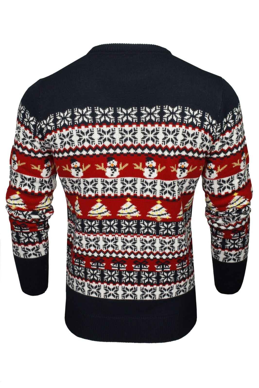 Xact Mens Nordic Reindeer Xmas / Christmas Jumper