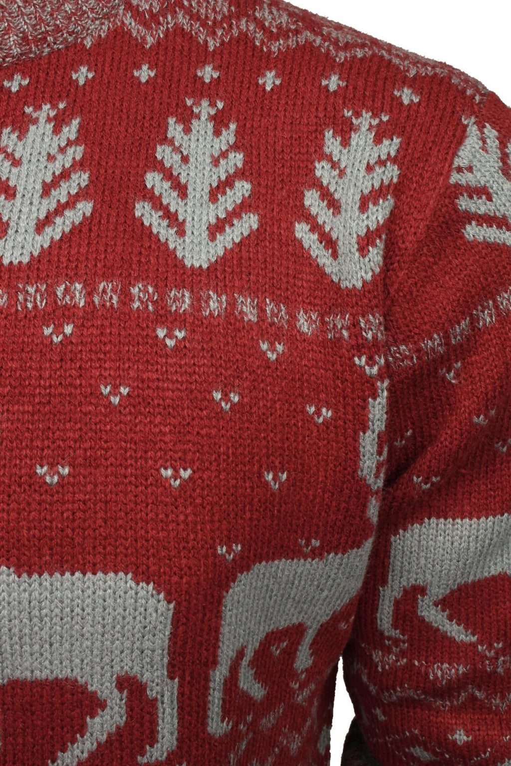 Xact Mens Nordic Reindeer Xmas / Christmas Jumper