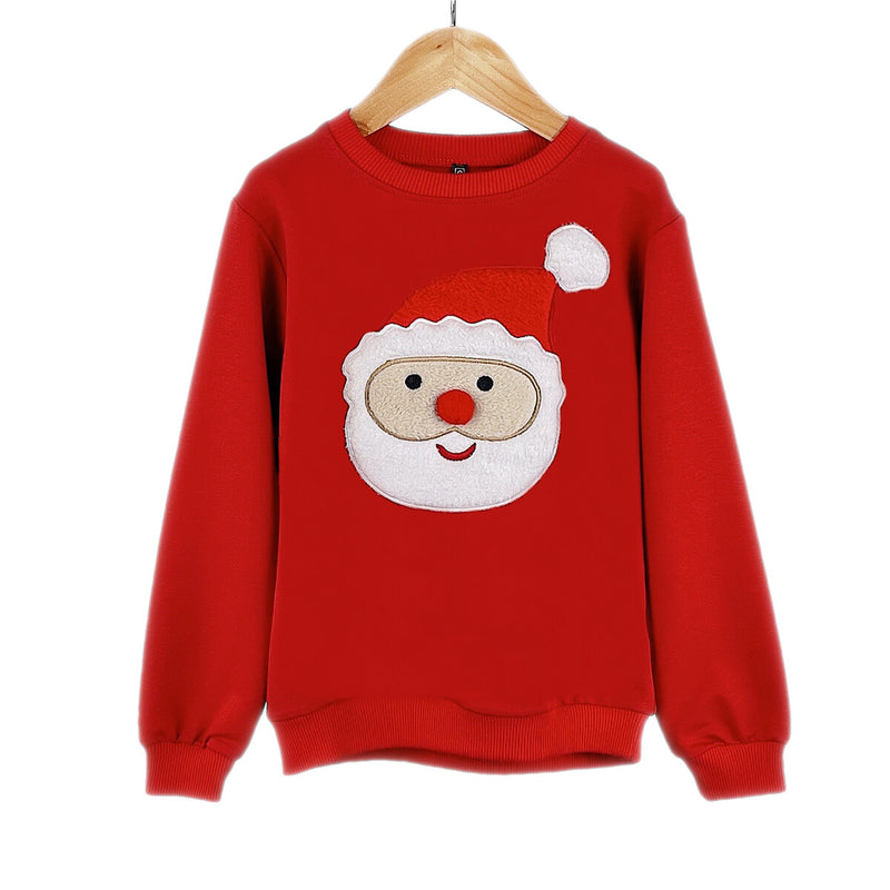 Boys Girls Kids Christmas Sweatshirt Reindeer Sweater Xmas Jumper Top Rudolph