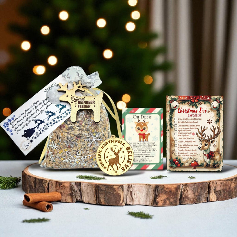 Magic REINDEER FOOD Magical CHRISTMAS EVE DUST Kids Activity SANTA Tradition ECO