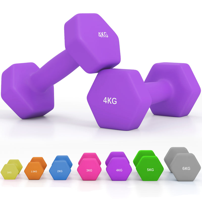 Dumbbells, Hexagonal Weights Pair