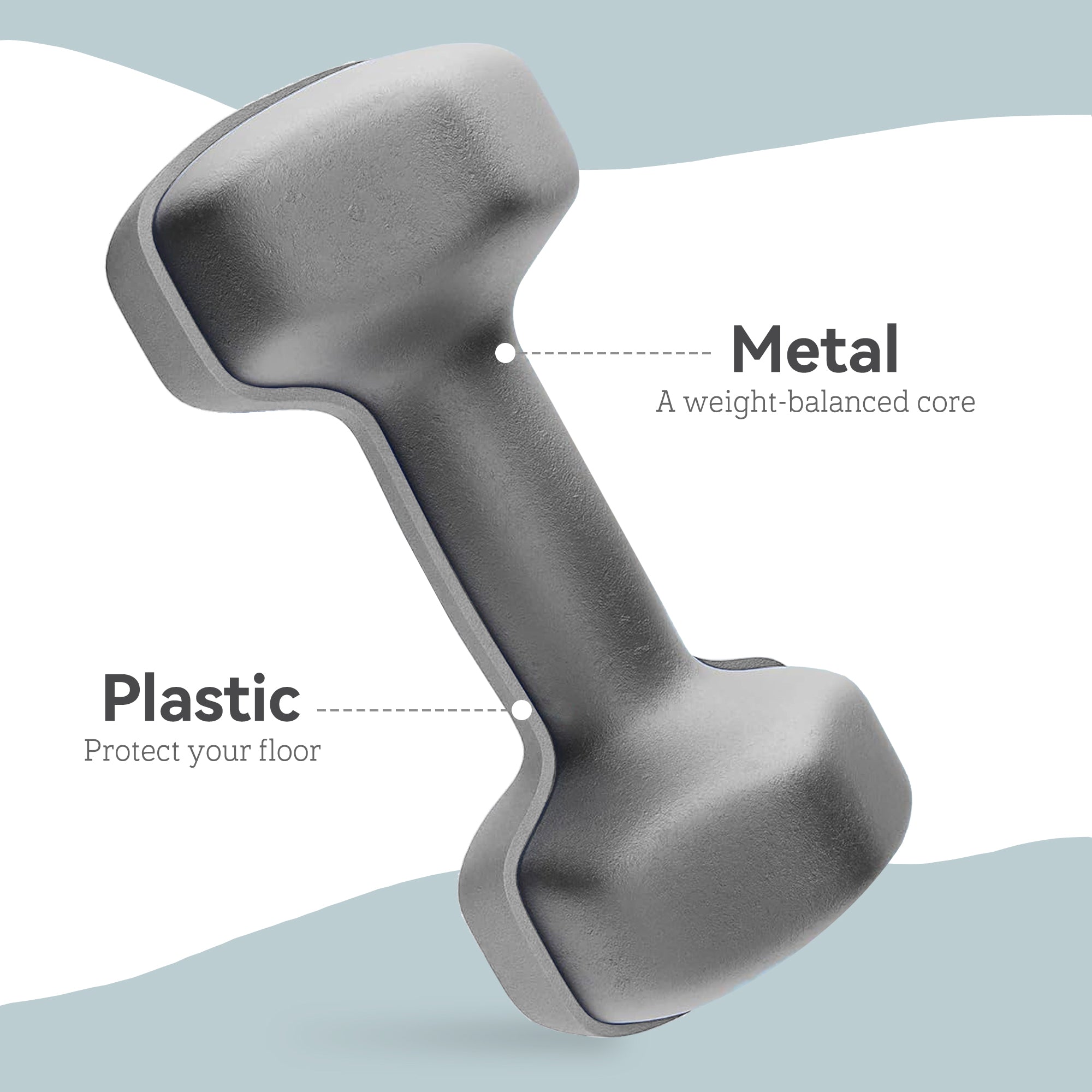 Dumbbells, Hexagonal Weights Pair