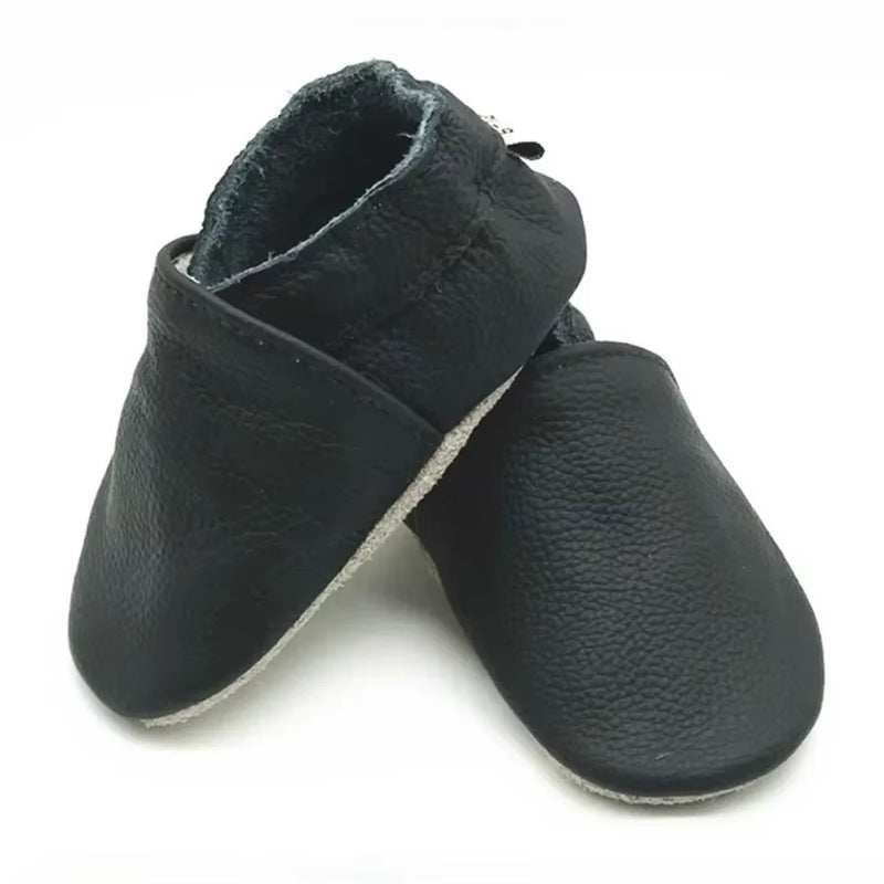 Genuine Leather Baby Shoes 2025 Summer Infant Toddler Baby Shoes Moccasins Shoes First Walker Soft Sole Crib Baby Boy Shoes