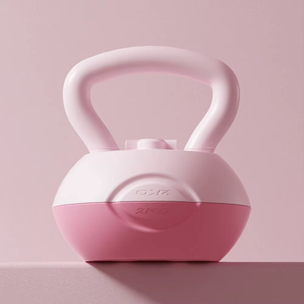 Water-Filled Kettlebell Soft Kettlebell Shock-Proof Kettlebell Weights anti Slip Grip Adjustable Weights for Home Gym Equipment