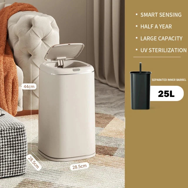 Stylish 30L Smart Sensor Rubbish Bin or Recycling Bin
