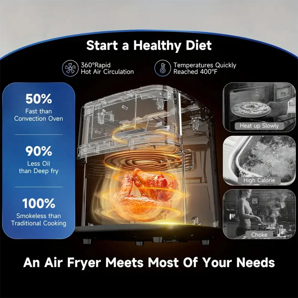 12L Family Size Air Fryer Large Capacity