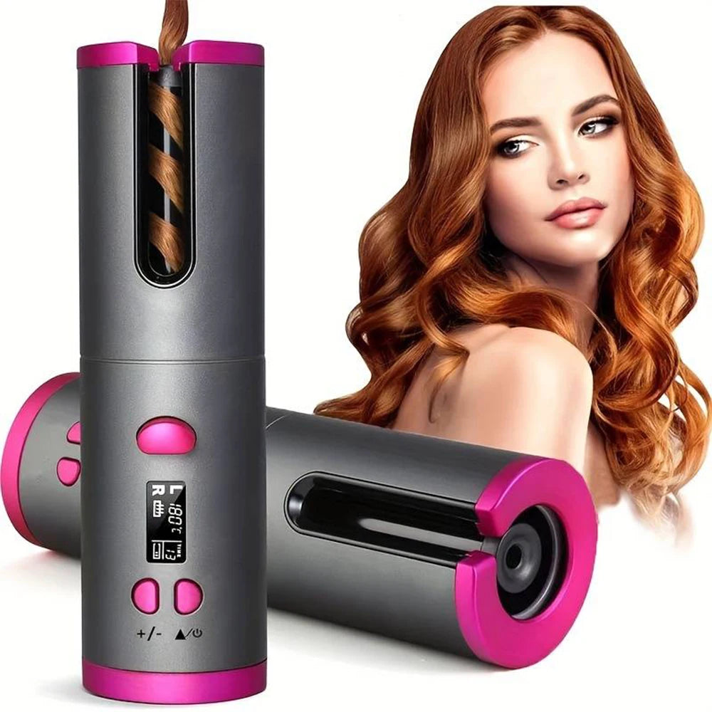 Automatic Curling Iron Portable Hair Straightener Electric