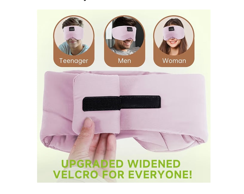 Bluetooth Noise Reducing Blackout Sleep Mask