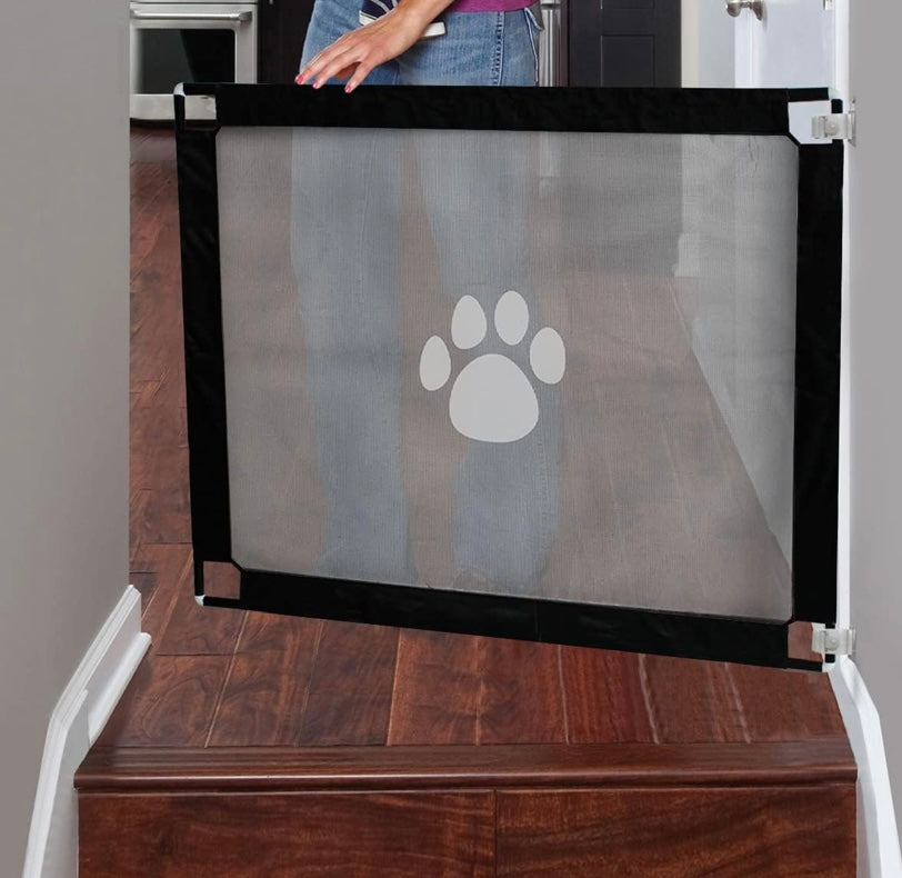 Magic Dog Gate for Dogs Lockable Safety Guard