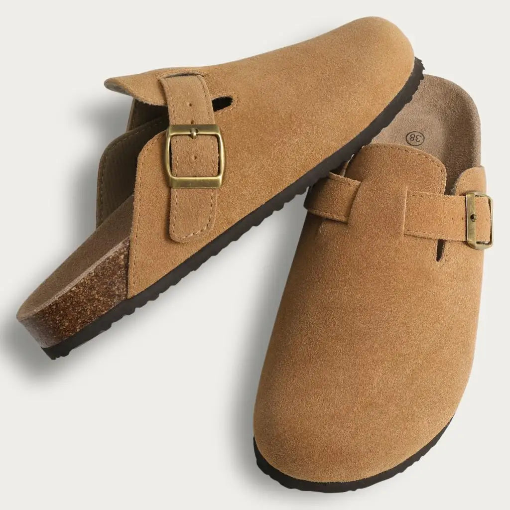 Trending Slip On Cork Clog Mules with Arch Support