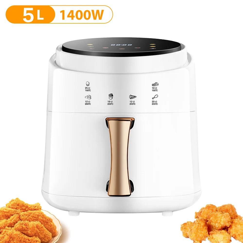 5L 1400W Air Fryer UK Plug Multi-functional Electric