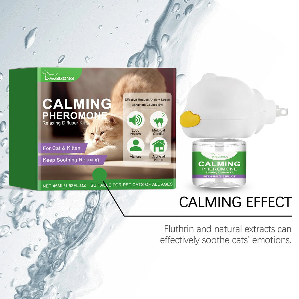 Cat Calming Diffuser Cat Pheromone Plug-In Relaxants