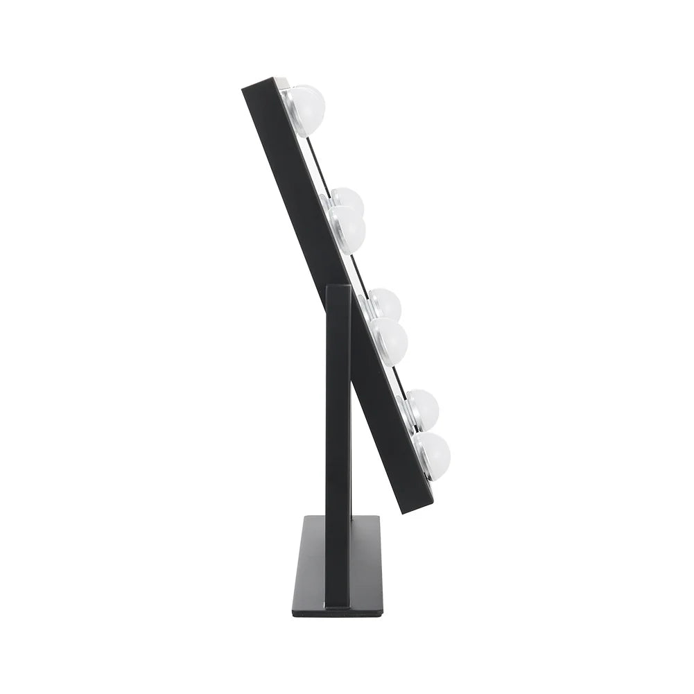 Hollywood Vanity Mirror with 9 LED Bulbs, 3 Colour Lighting Modes