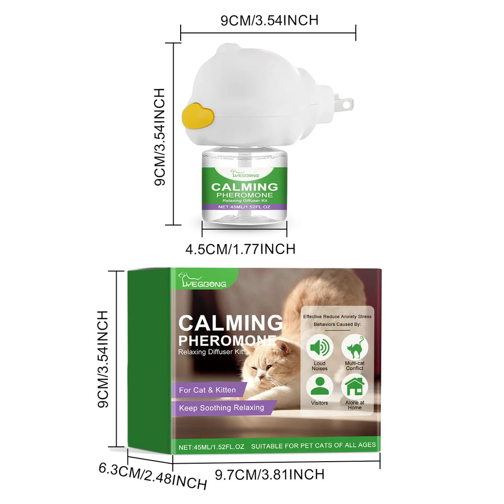Cat Calming Diffuser Cat Pheromone Plug-In Relaxants