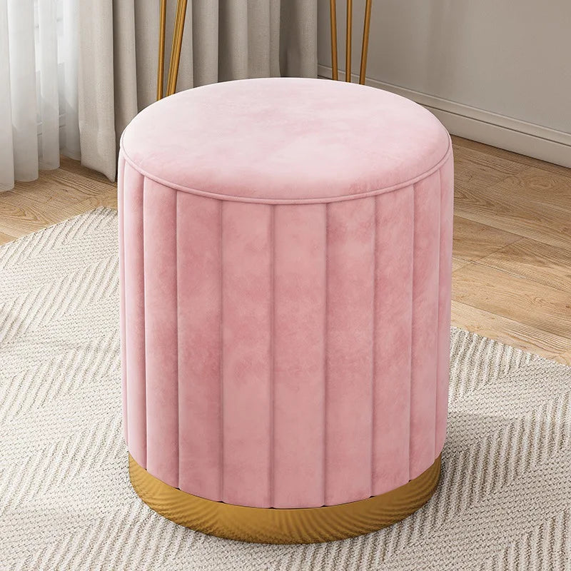 Elegant Vanity Storage Stool
