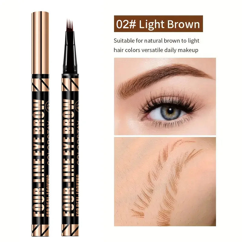 4D Microblade Effect Liquid Eyebrow Pencil