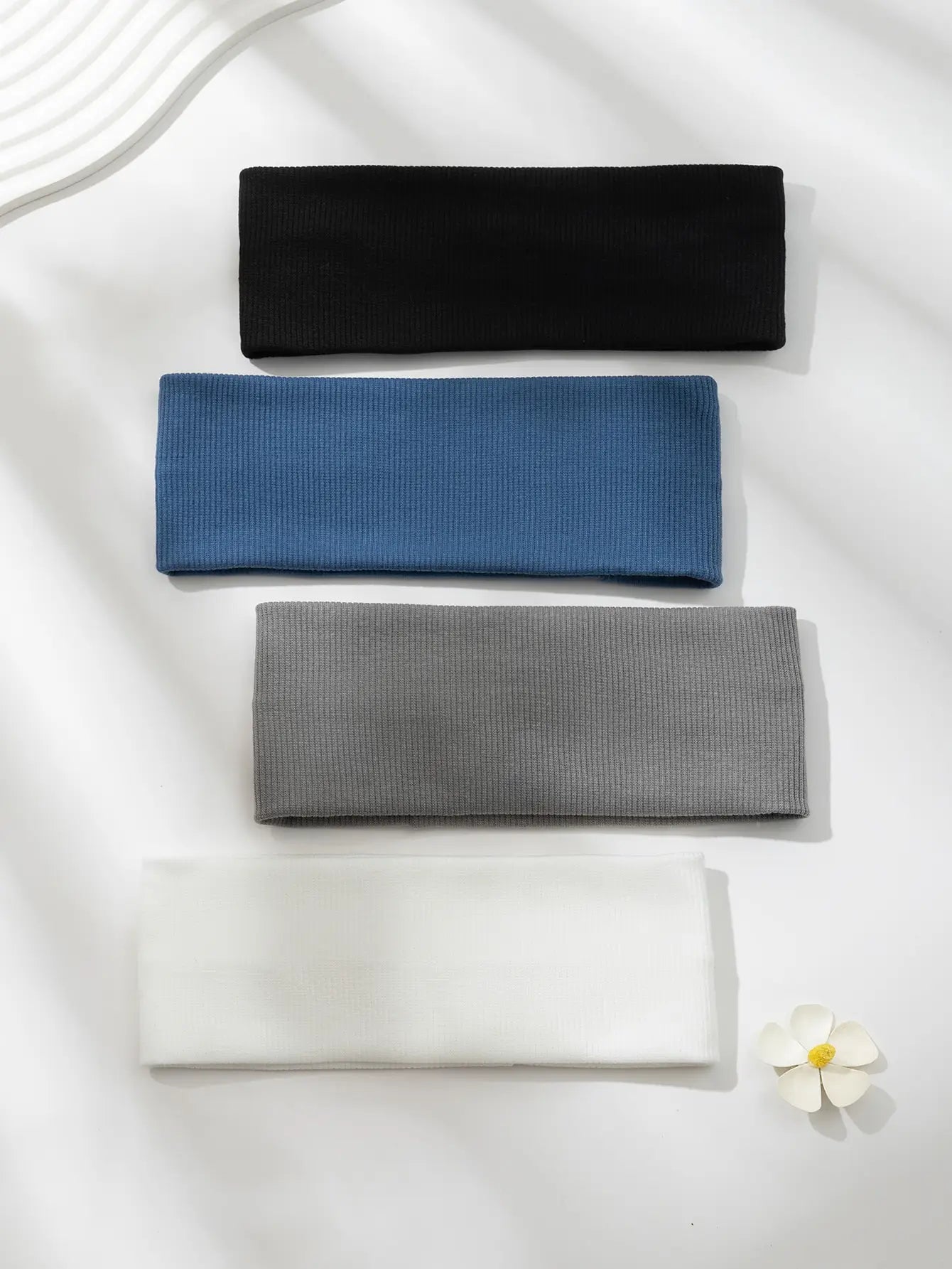 4 Pack Headbands for Make-up, Skincare and Day to Day Wear