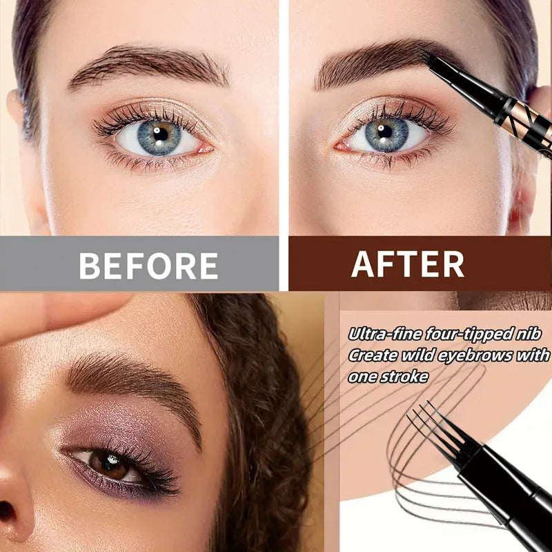 4D Microblade Effect Liquid Eyebrow Pencil