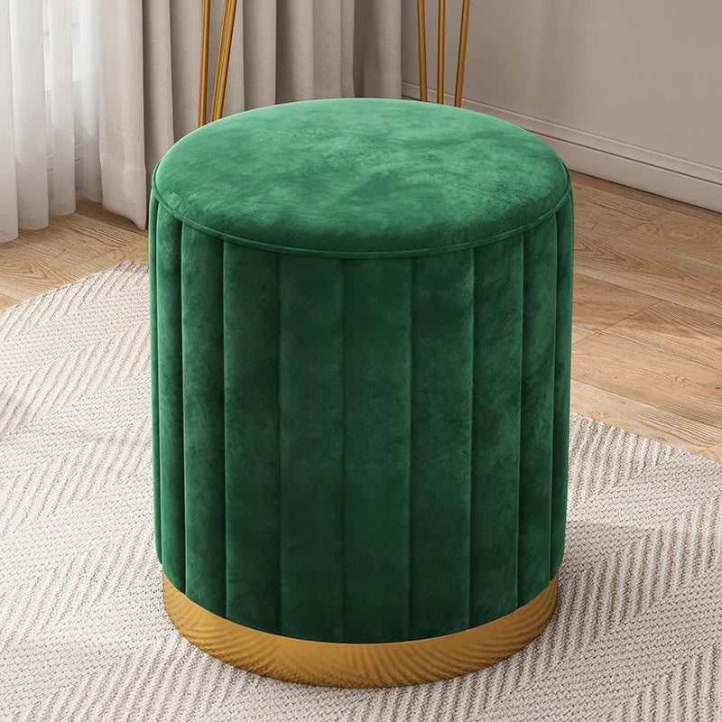 Elegant Vanity Storage Stool