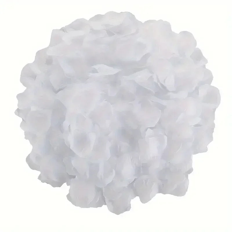 5000/100Pcs Artificial Fake Rose Petals Colorful Simulation