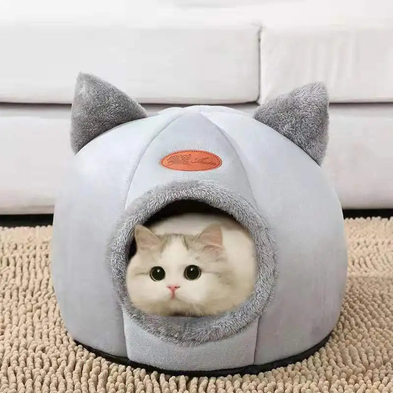 Warm Cosy Cat House Nest Bed