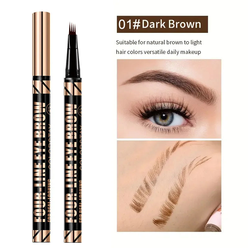 4D Microblade Effect Liquid Eyebrow Pencil