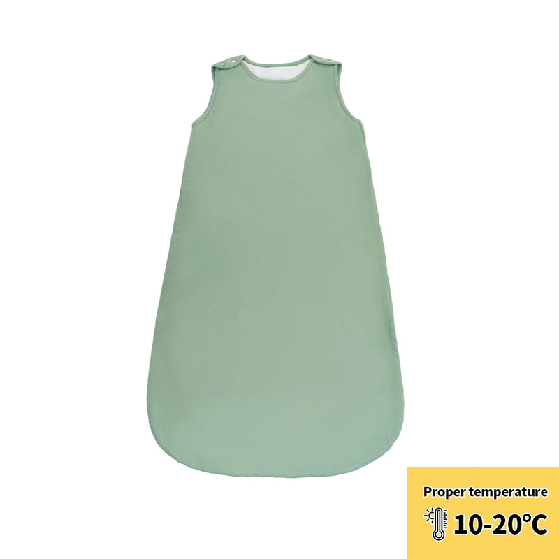 Newborn Baby Sleeping Bag Bamboo Cotton Warm Wearable Winter Print Vest Sleeveless Sleeping Sack