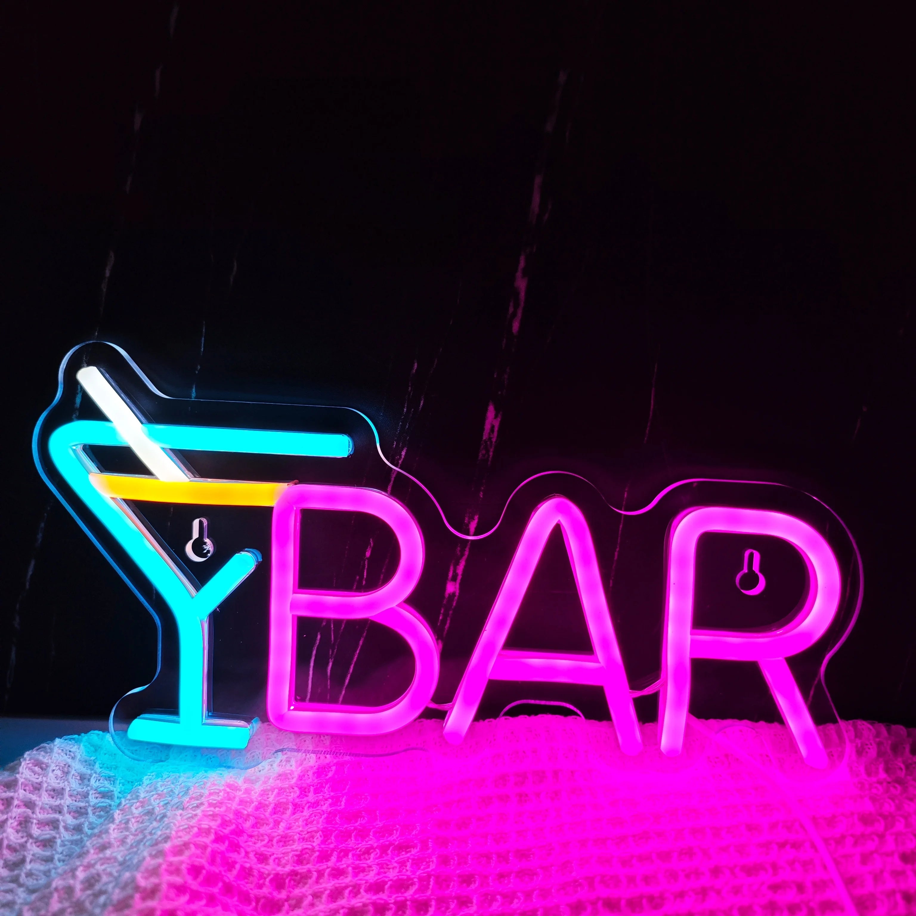 Novelty Neon LED Bar Cocktail Sign
