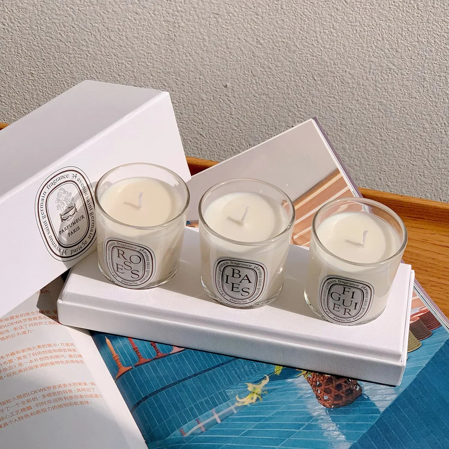 190g/70g Luxurious Aromatherapy Scented Candles with Long Burning Time