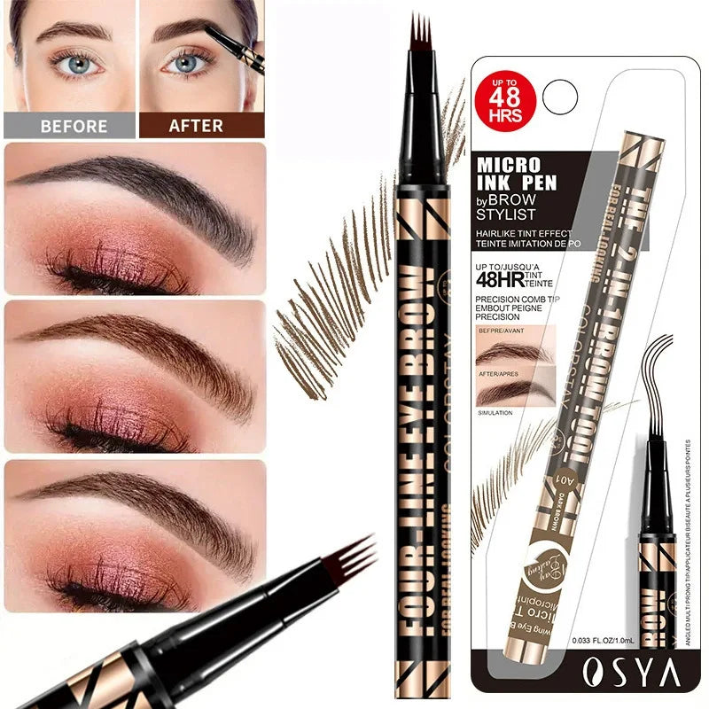4D Microblade Effect Liquid Eyebrow Pencil