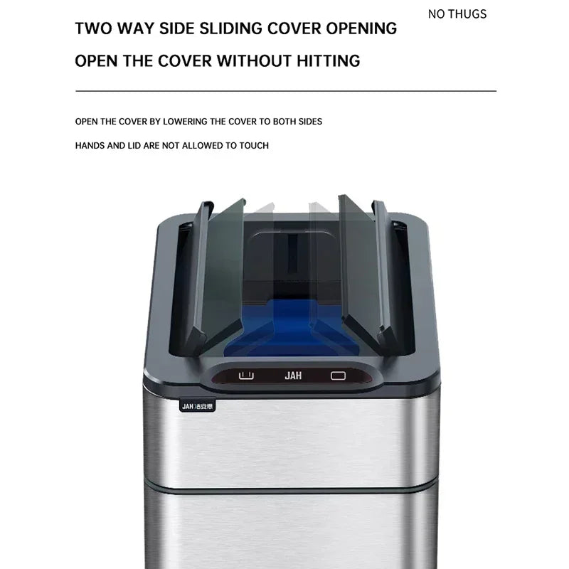 Contemporary Stylish Automatic Sensor Lid Rubbish