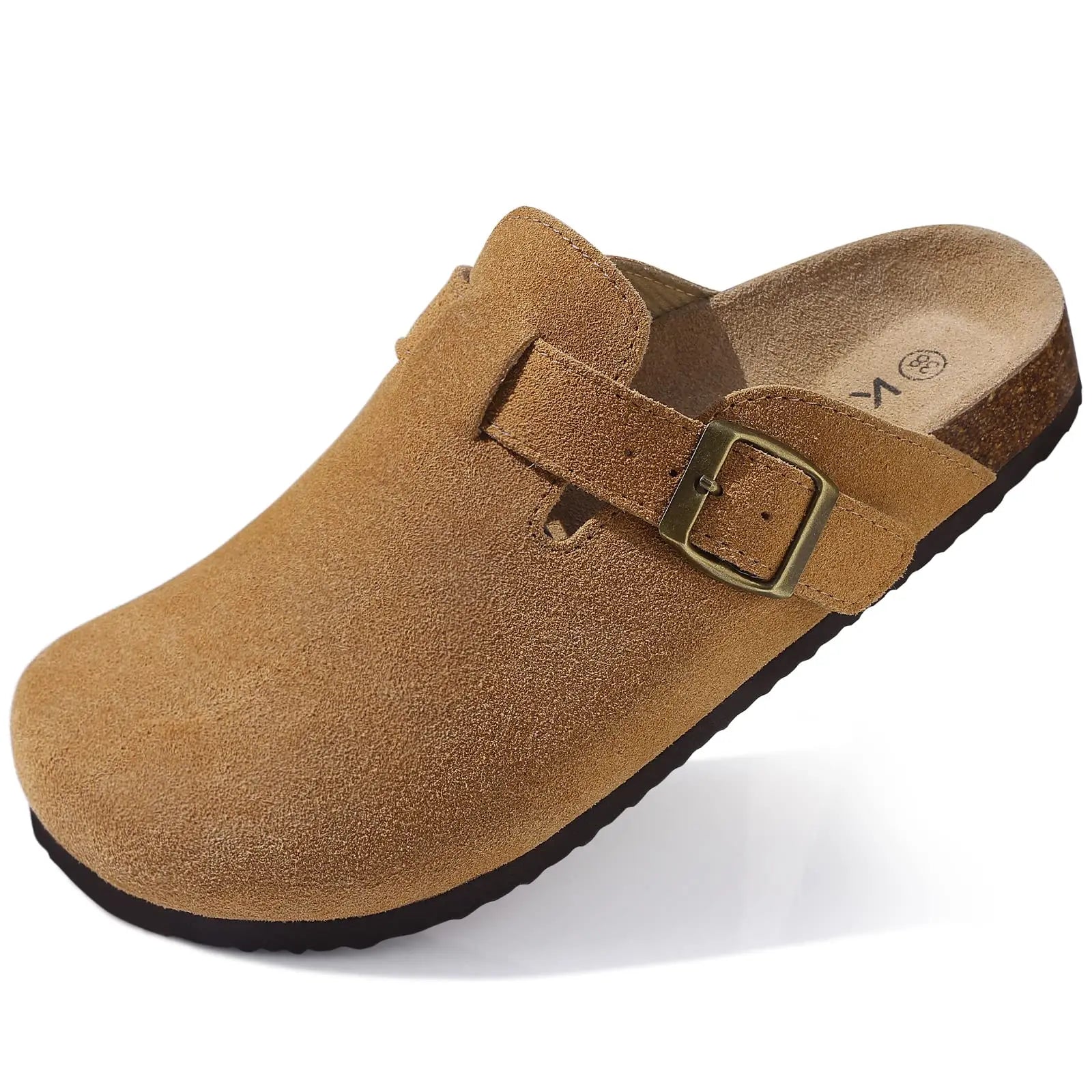 Trending Slip On Cork Clog Mules with Arch Support