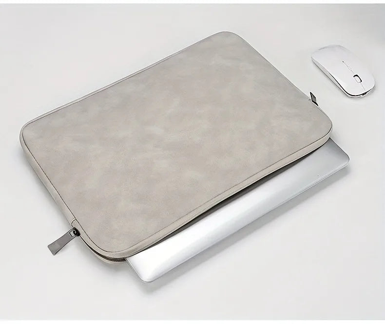 Stylish Faux Leather Protective Tablet Laptop Pouch Case
