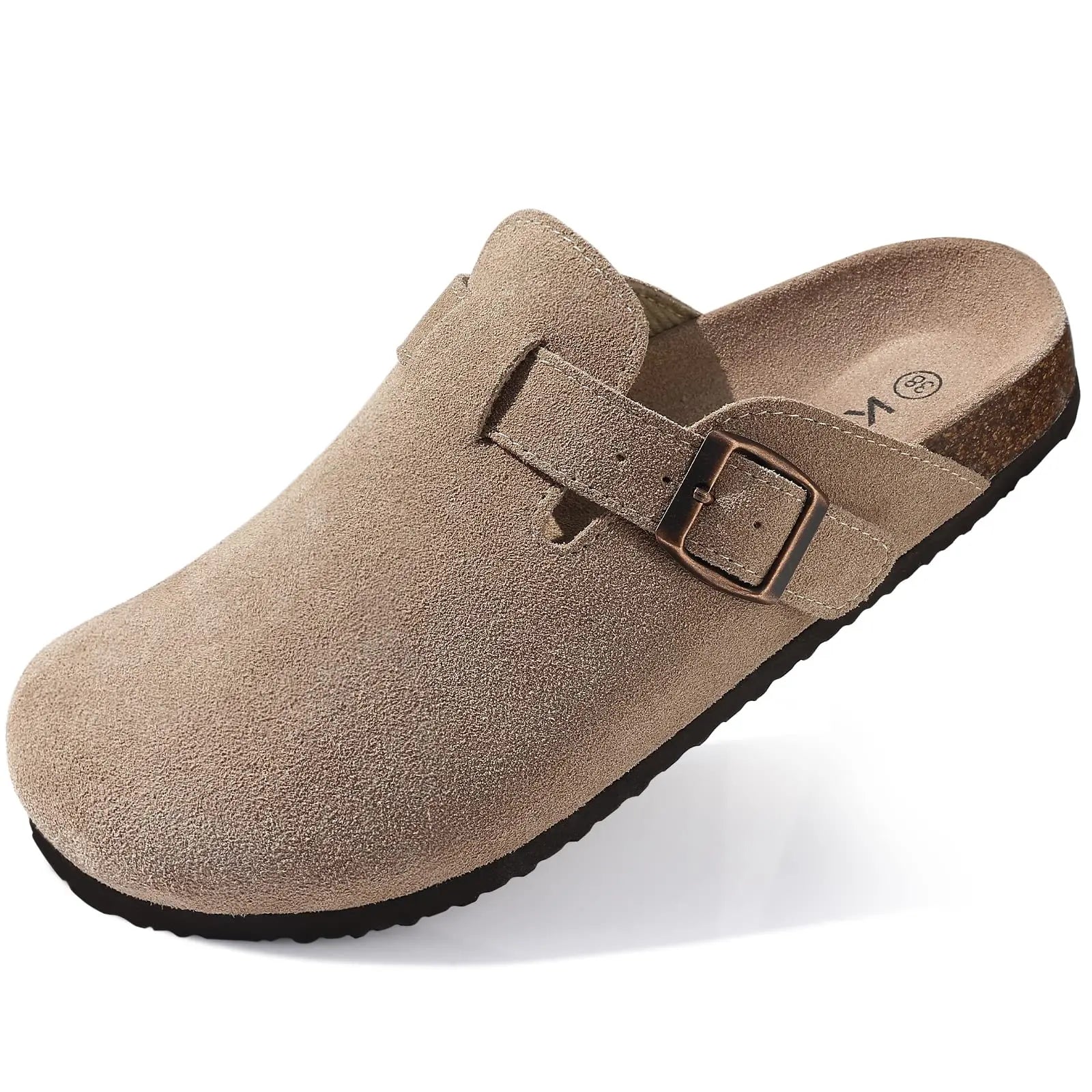 Trending Slip On Cork Clog Mules with Arch Support