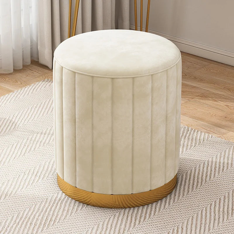 Elegant Vanity Storage Stool