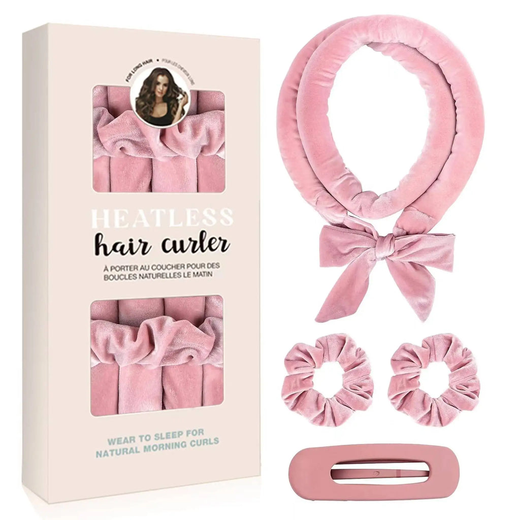 Soft Heatless Curling Rod Headband Set