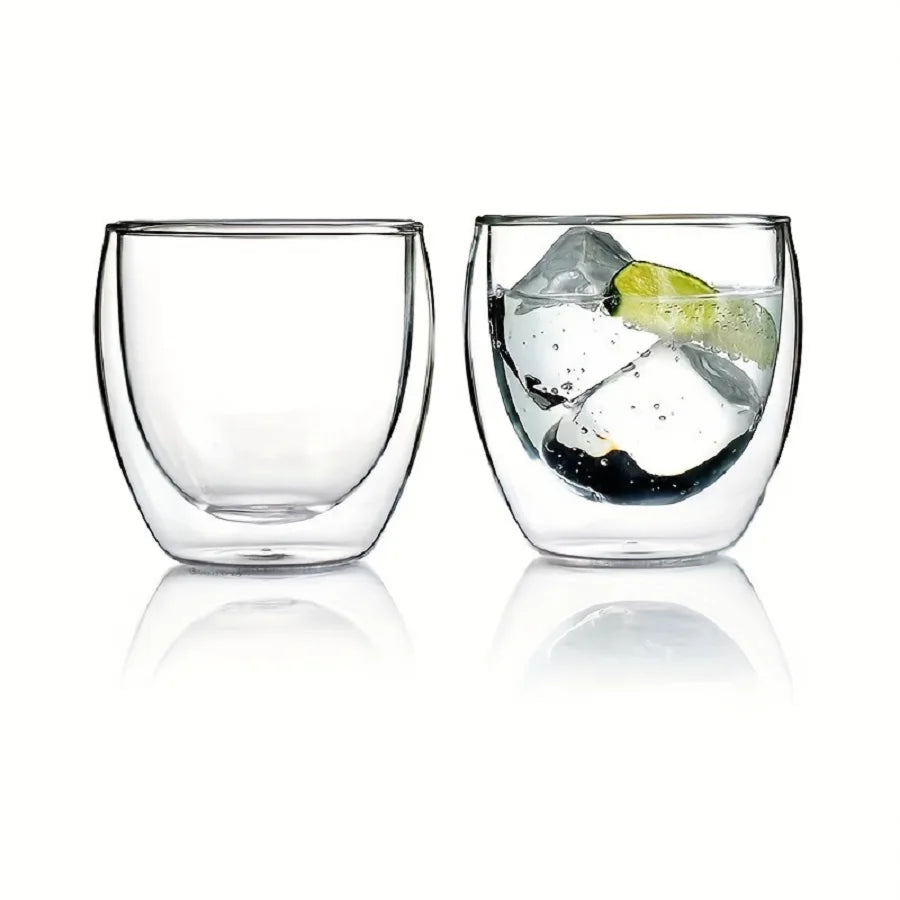 6pcs/set Handmade Insulated Espresso Cups